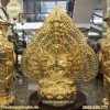 TƯỢNG PHẬT THIÊN THỦ THIÊN NHÃN 1M17 MẠ VÀNG 24K